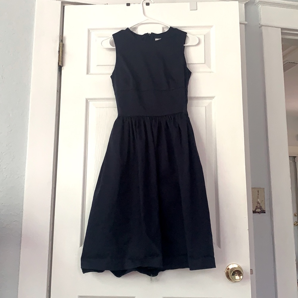 Pre-owned Isaac Mizrahi navy blue cocktail dress